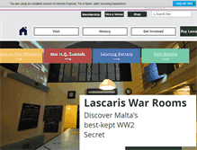 Tablet Screenshot of lascariswarrooms.com
